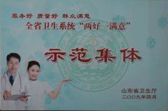 全省衛生系統兩好一